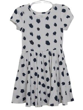 Dot Dot Smile Girls Dress Size 2T Dalmatians Dog Print Firehouse 101 Cap Sleeve